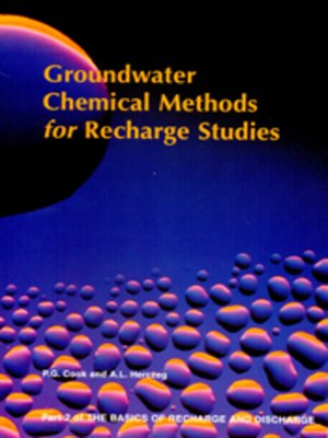 cover image of Groundwater Chemical Methods for Recharge Studies